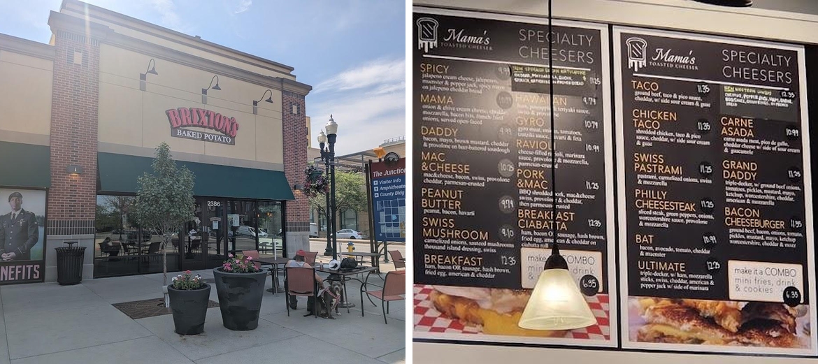 Brixton's Menu